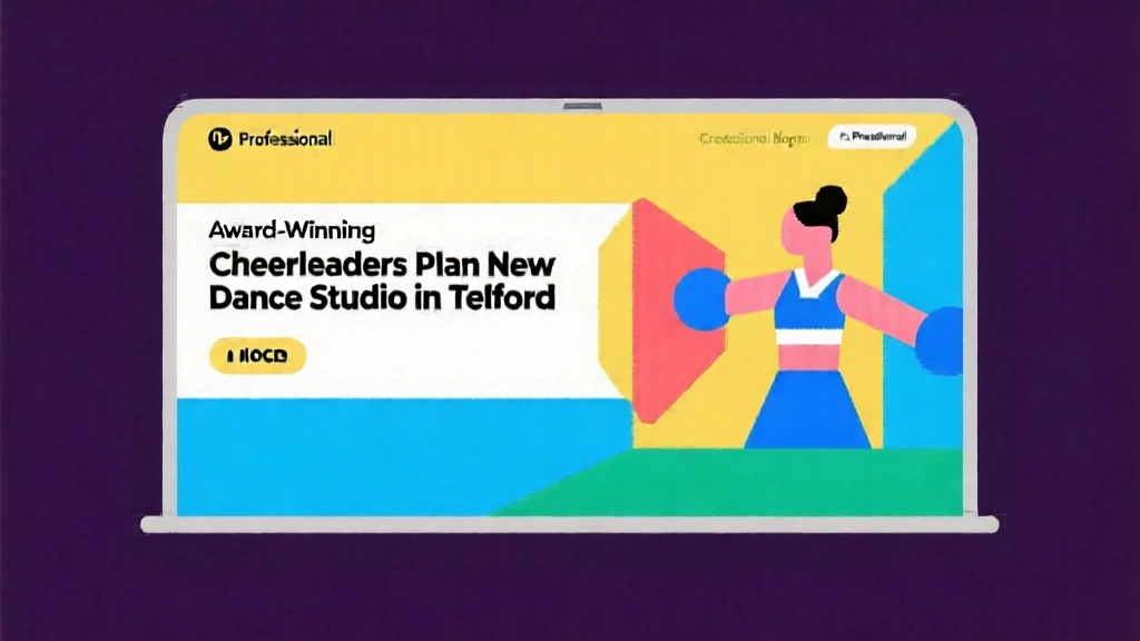 Award-Winning Cheerleaders Plan New Dance Studio in Telford