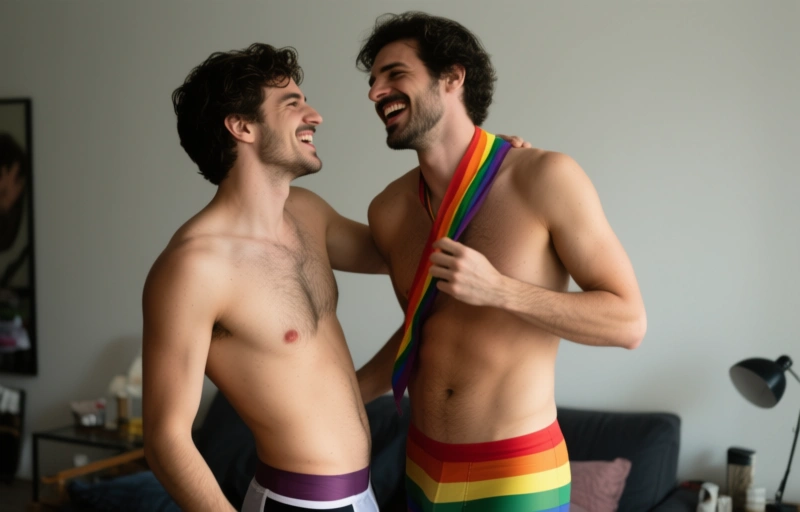 Alex Kof und Paolo Bruni: Heißer Pride-Sex bei CockyBoys