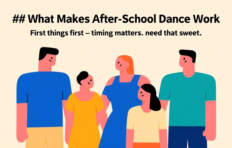 Visual representation of After-School Dance Classes for Kids at Davis Arts Center