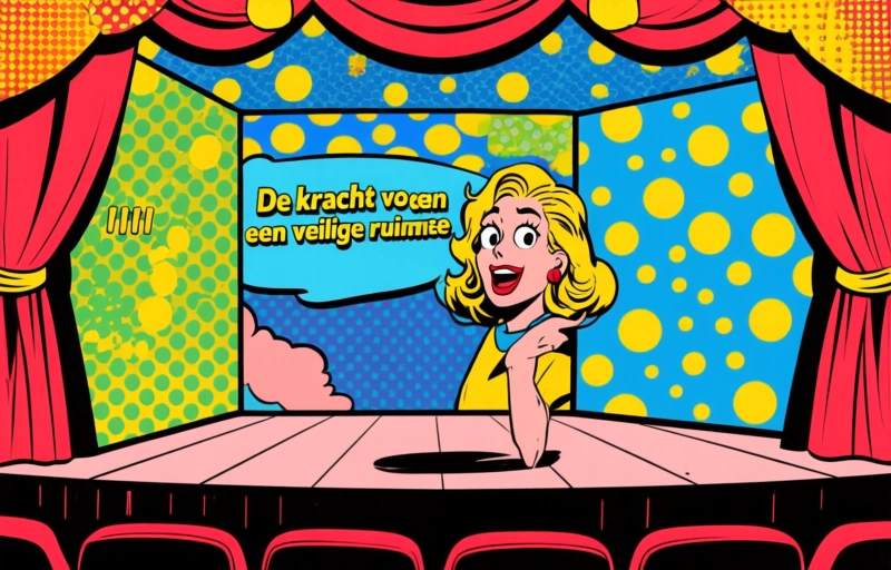 Visuele weergave van Hoe tolerantie en een stimulerende omgeving de cultuursector laten bloeien