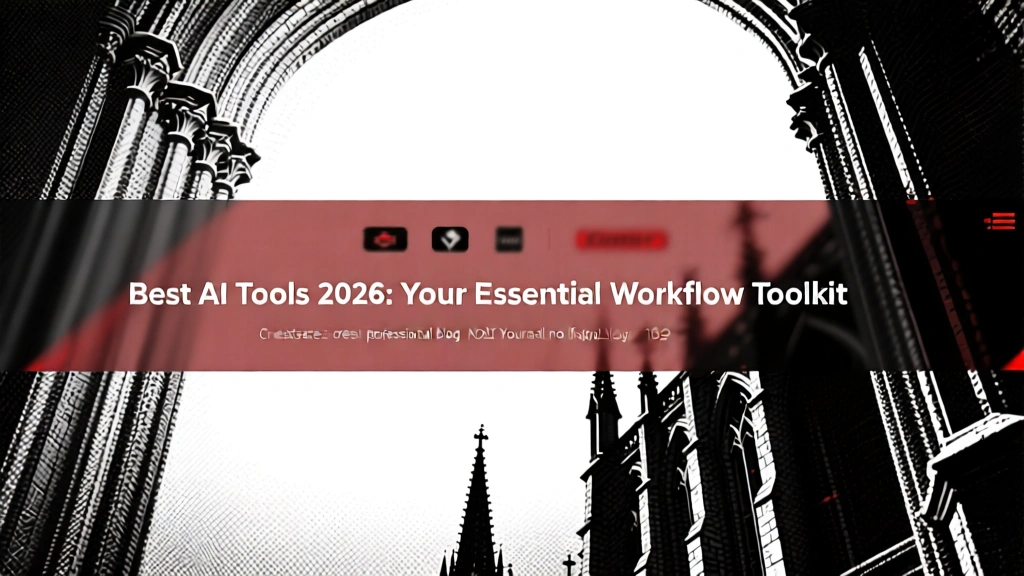 Best AI Tools 2026: Your Essential Workflow Toolkit