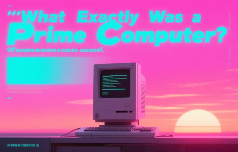 Visual representation of Prime Computer & Mini Computer Legacy Explained