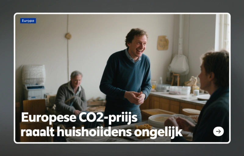 Europese CO2-prijs raakt huishoudens ongelijk
