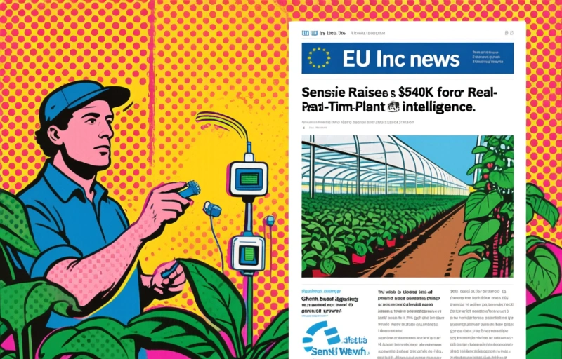 Sensie Raises $540K for Real-Time Plant Intelligence