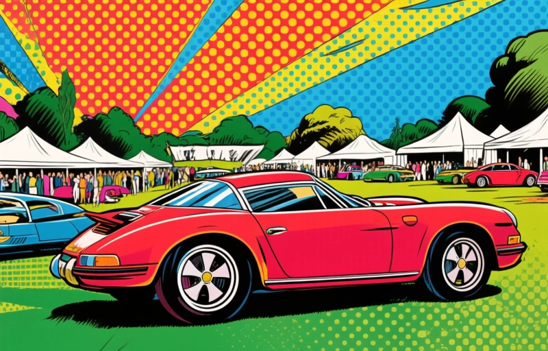 Visual representation of Supercars and Racing Icons Converge at Wilton House