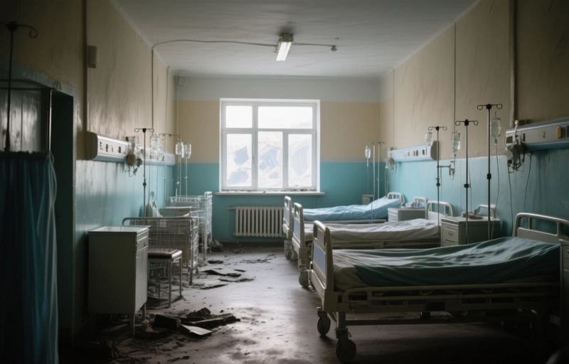 Visual representation of Kharkiv's Underground Maternity Wards
