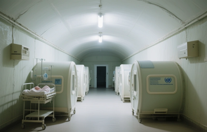 Visual representation of Kharkiv's Underground Maternity Wards