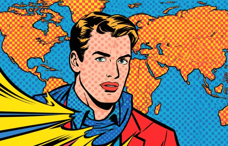 Visuele weergave van Superhelden gezocht