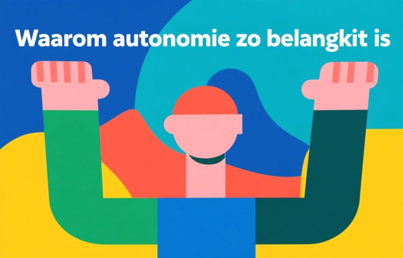 Visuele weergave van Oudere medewerkers motiveren met regie en autonomie