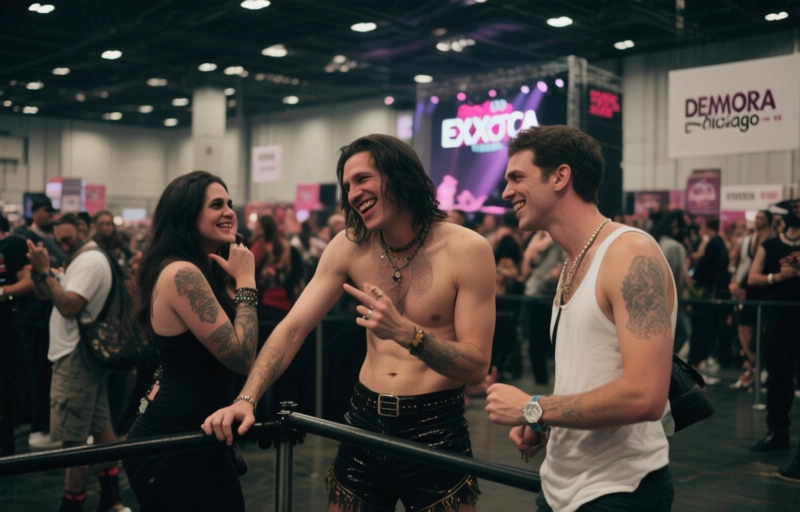 Demora Avarice trifft Fans auf der EXXXOTICA Chicago