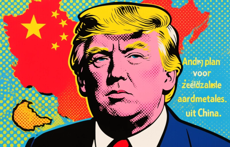 Trumps plan voor zeldzame aardmetalen uit China