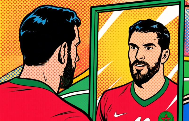 Visuele weergave van Souffian El Karouani