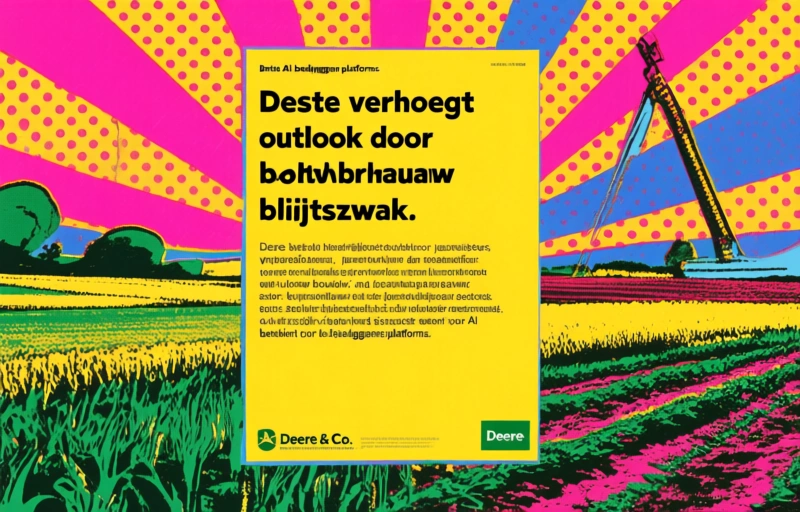 Deere verhoogt outlook door bouwsector, landbouw blijft zwak