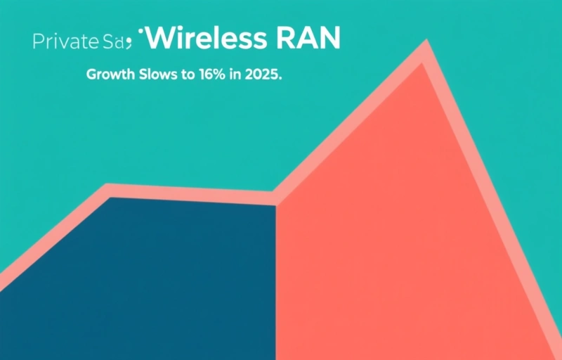 Private Wireless RAN Growth Slows to 16% in 2025