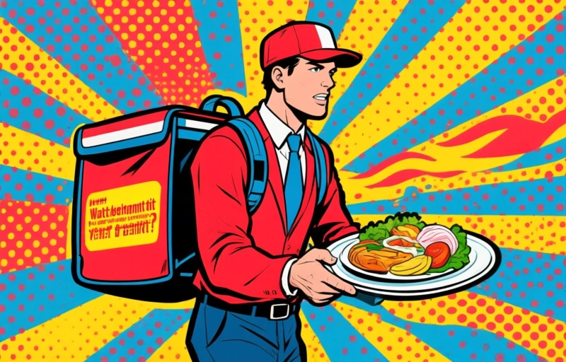 Visuele weergave van Uber wil Delivery Hero overnemen voor €33 per aandeel
