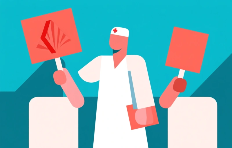 Verpleegkundigen slaan alarm over patiëntenzorg tijdens staking