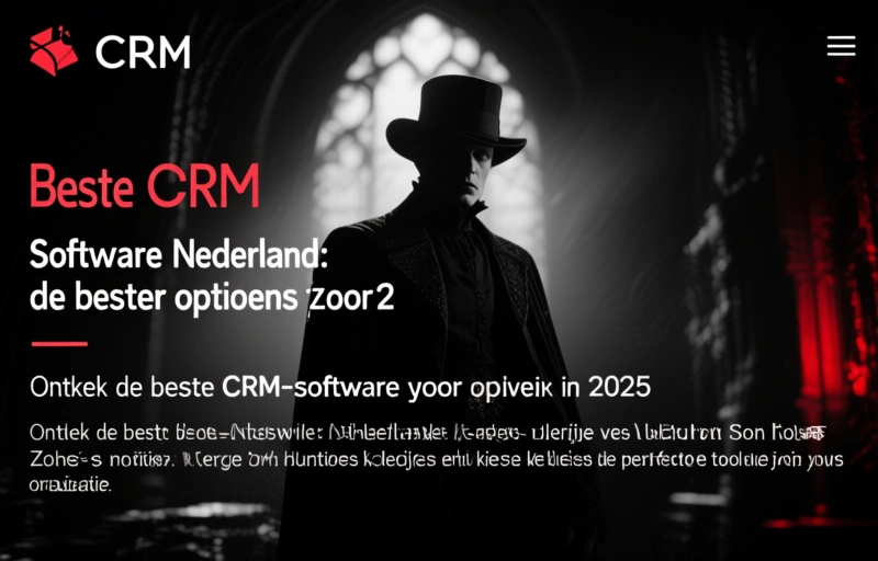 CRM-software Nederland: de beste opties voor 2025