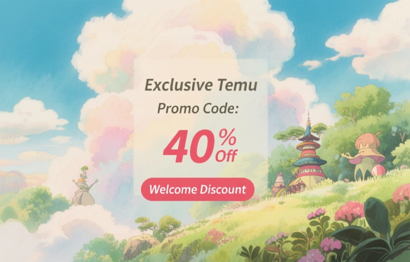 Exclusive Temu Promo Code: 40% Off Welcome Discount