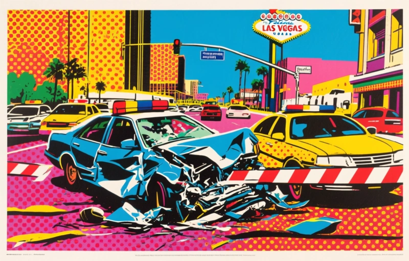 Verkehrsunfall in Las Vegas: Westspuren auf Cheyenne Avenue gesperrt