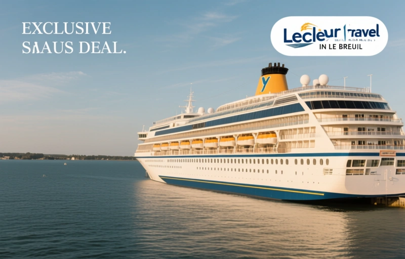 Visual representation of Exclusive Cruise Deals at Leclerc Travel Agency in Le Breuil