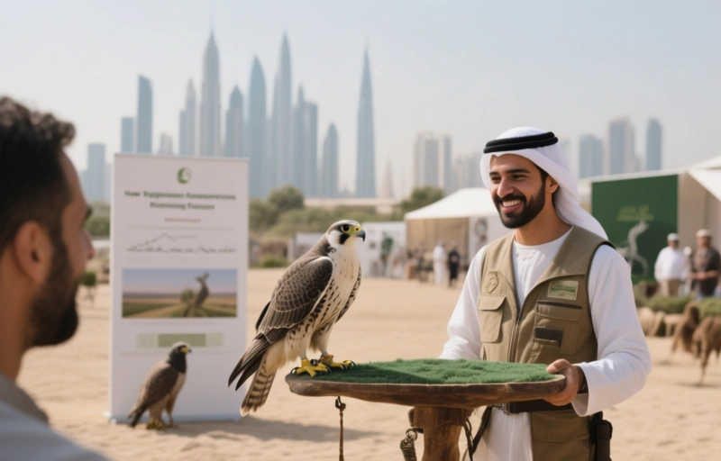 How Dubai's Biggest Conservation Show Is Redefining Falconry's Future