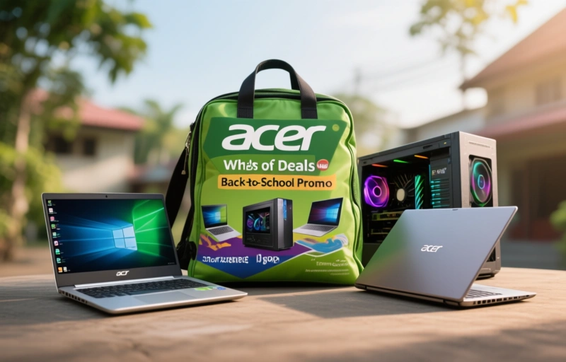Visual representation of Acer Bag of Deals Back-to-School Promo in PH