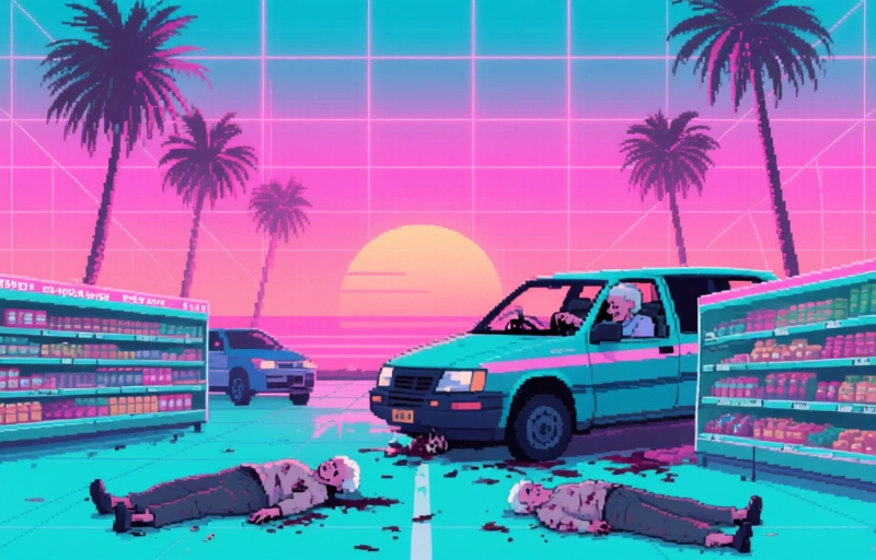 Tragisch ongeval supermarkt LA: 92-jarige chauffeur, 3 doden