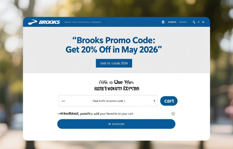 Visual representation of Brooks Promo Code