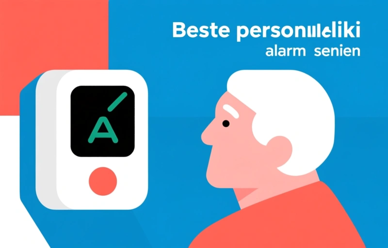 Beste persoonlijk alarm voor senioren: veiligheid en gemoedsrust