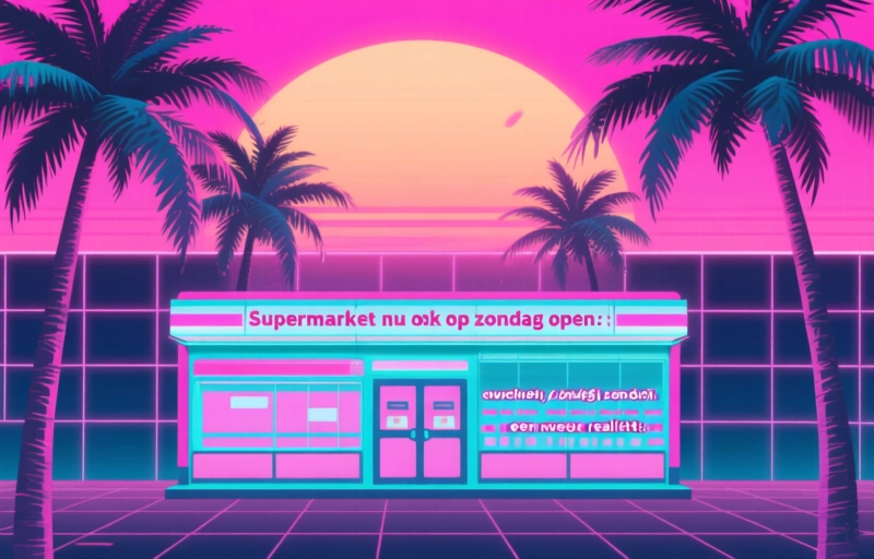 Supermarkt nu ook op zondag open: een nieuwe realiteit