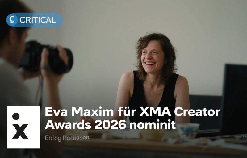 Eva Maxim für XMA Creator Awards 2026 nominiert