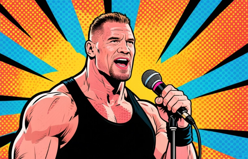 Visuelle Darstellung von Oba Femi besiegt Brock Lesnar bei WrestleMania 42