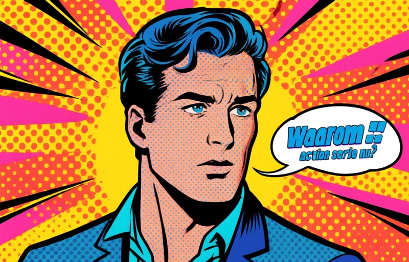 Visuele weergave van Klassieke superheldenstrip krijgt nieuwe live-actionserie