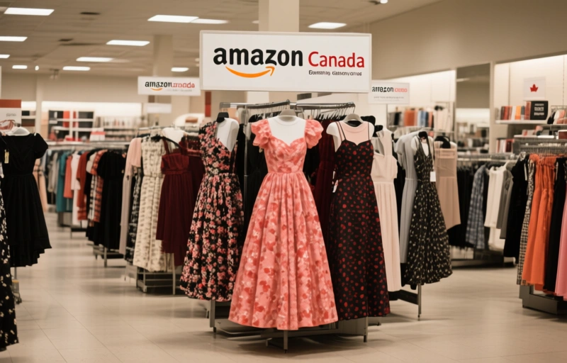 Visual representation of Find Amazon Canada Evening Dress Clearance Deals with Free Shipping