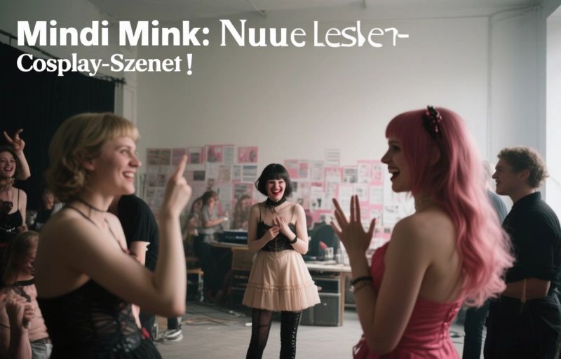 Mindi Mink: Neue Lesben-Cosplay-Szene veröffentlicht