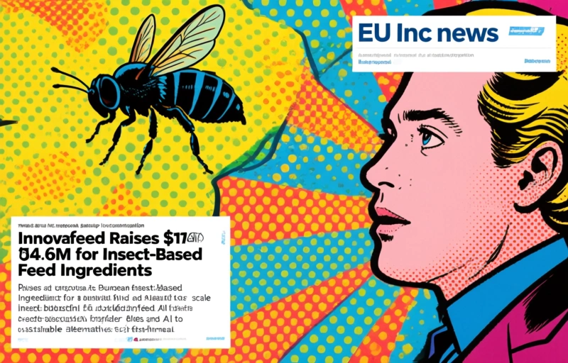 Innovafeed Raises $54.6M for Insect-Based Feed Ingredients