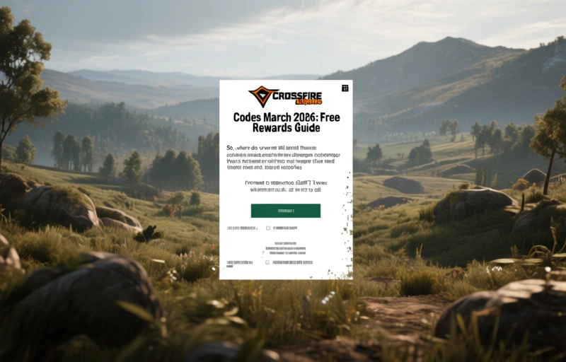 Visual representation of Crossfire Legends Codes March 2026