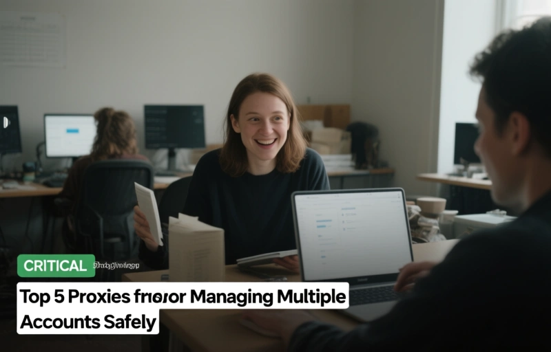Top 5 Proxies for Managing Multiple Accounts Safely