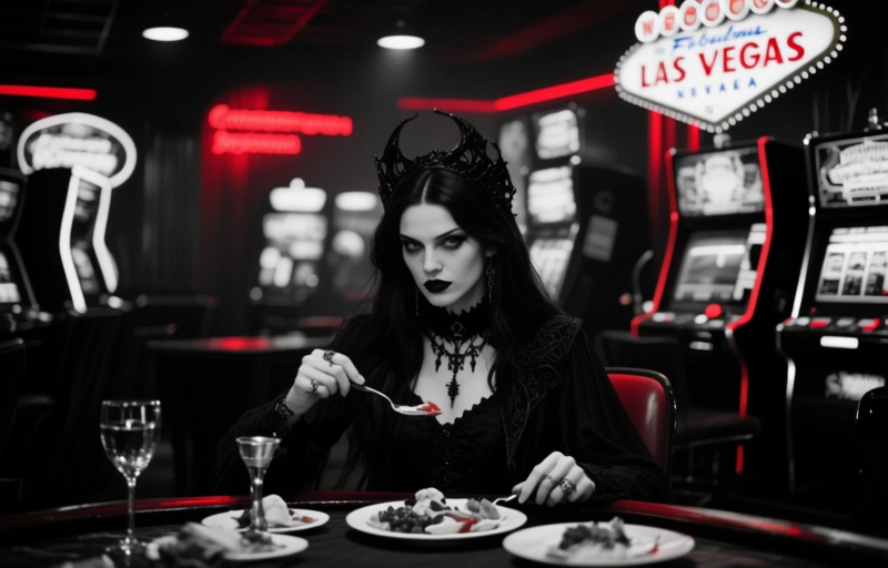 Визуальное представление Лас-Вегас за час