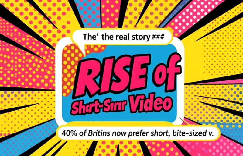 Visual representation of UK Content Trends