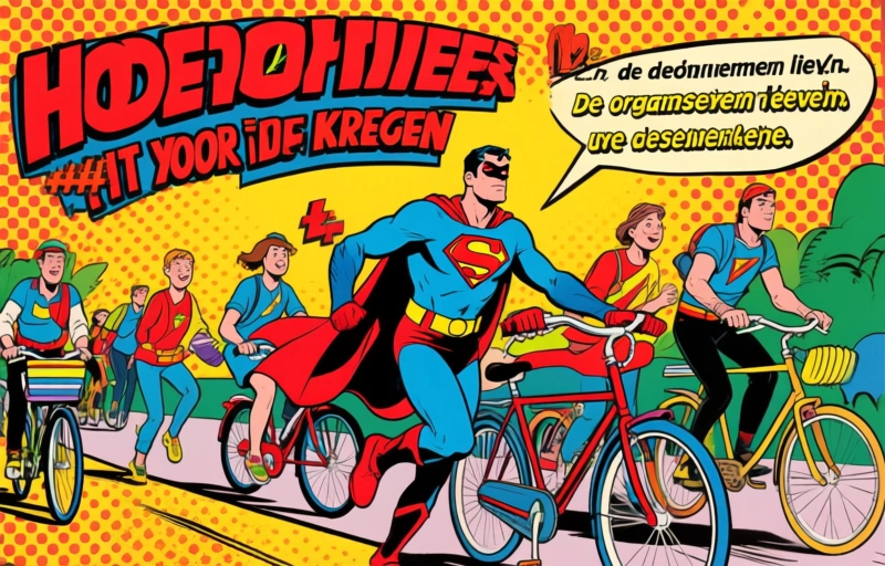 Visuele weergave van Superheldenactie brengt 30.000+ euro bijeen voor zieke nieren