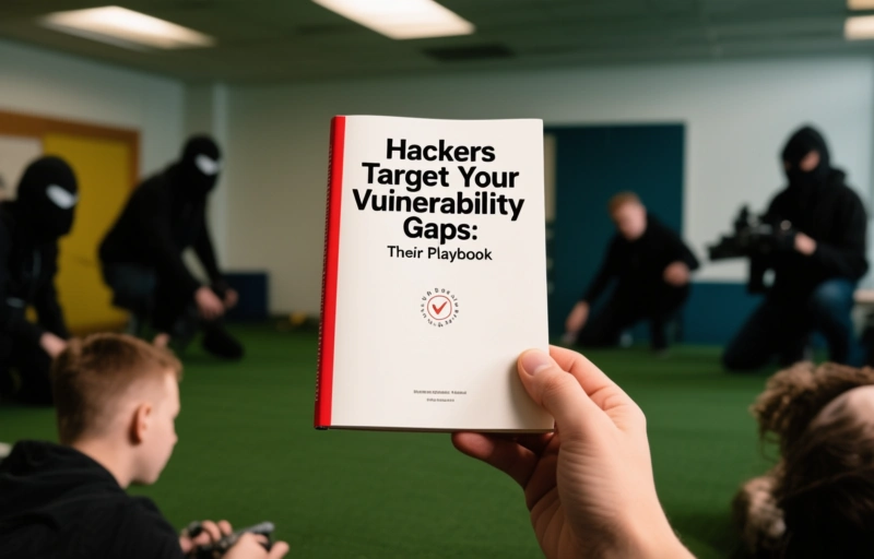 Visual representation of Hackers Target Your Vulnerability Gaps