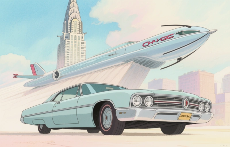 Visual representation of Dodge GLH Muscle Hatch