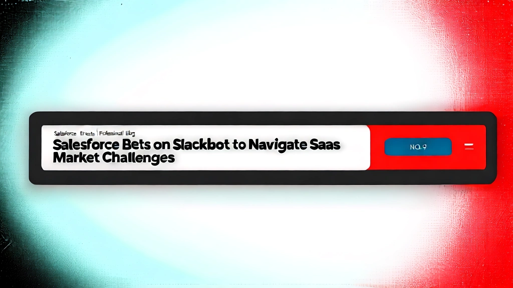 Salesforce Bets on Slackbot to Navigate SaaS Market Challenges