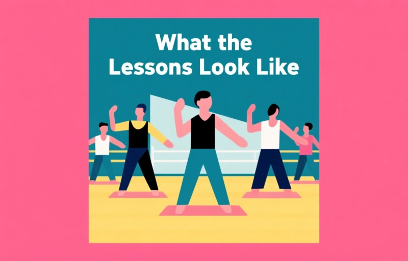 Visual representation of Line Dance Lessons