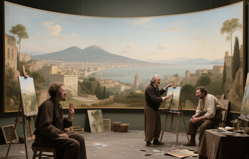 Jan van Stinemolen: The Lost Artist Behind Naples' Panoramic View