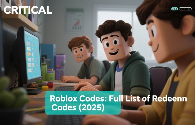 Roblox Codes: Full List of Redeem Codes (2025)