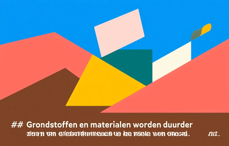 Visuele weergave van Onderhoudskosten stijgen