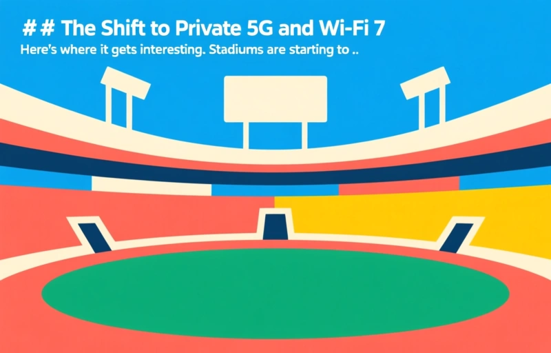 Visual representation of Championship Games Redefine Stadium Wireless Networks