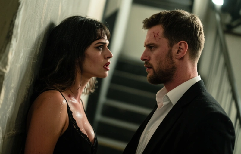 Visuelle Darstellung von Zaras Debüt bei Blacked Raw